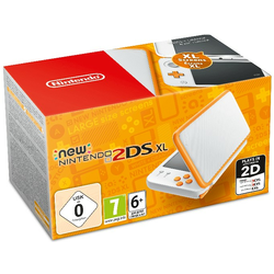 NINTENDO igraća konzola 2DS XL, bijelo-narančasta