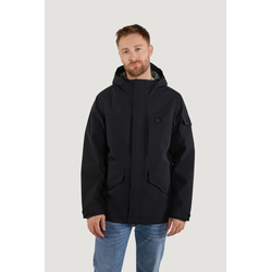 VINTAGE INDUSTRIES CALDWELL JAKNA BLACK