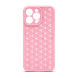 Futrola Honeycomb Color za Iphone 15 Pro Max, Roze