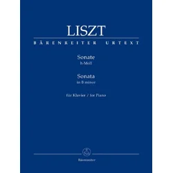LISZT:SONATE H-MOLL FOR PIANO