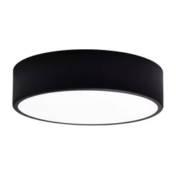 Kupatilsko plafonsko svetlo CLEO 2xE27/24W/230V prečnik 30 cm crno IP54