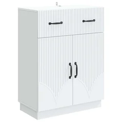 Kreveta s ladicama Bijela 66 x 34,5 x 87 cm Konstruirano drvo