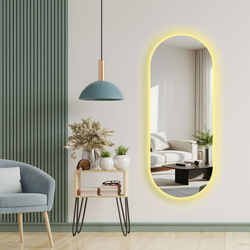 HANAH HOME Ogledalo sa LED osvetljenjem Dekorativno 52135 Ledayna 004