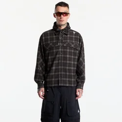 Srajca ROA Logger Wool Check Long Sleeve Shirt Anthracite L