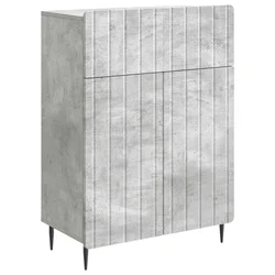 Kreveta Betonska siva 66 x 34,5 x 92 cm Konstruirano drvo