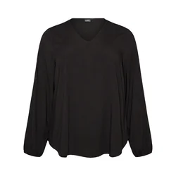 Zizzi Bluza črna