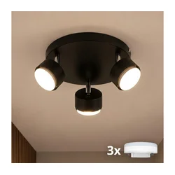Brilagi - LED spot svetiljka MONO 3xGX53/30W/230V crna