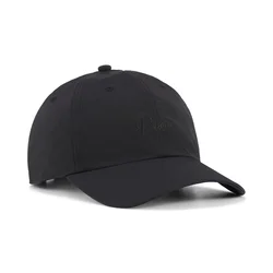 PUMA Premium Essentials Script Dad Cap, Accessories, Black, OSFA
