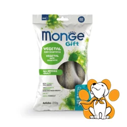 Monge Gift Dental Sponges Dog Plants With Chlorella 210g, Dentalne Poslastice