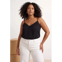 Trendyol Curve Ženska bluza Tbbss26Af00057, Crna