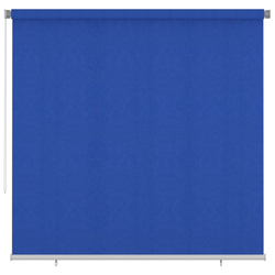 Vanjska rolo zavjesa 245 (Š) x 230 (V) cm Plava HDPE
