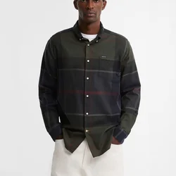 Barbour Srajca Dunoon MSH4980TN43 Khaki Regular Fit
