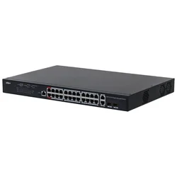 Svič Dahua PFS4226-24GT-370 26-port Managed Gigabit Switch with 24-Port PoE