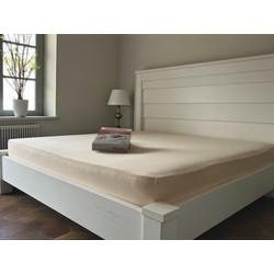 Čaršav Pamuk - Lastiš 90x200/25cm Beige color ( VLK000321-beigen )
