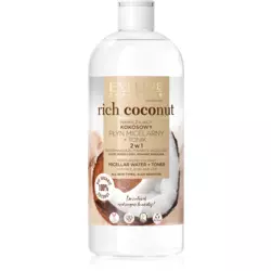 EVELINE - RICH COCONUT MICELARNA VODA SA KOKOSOM 500 ML