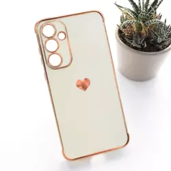 Maska Heart Frame za Samsung S25 FE/ S731B bela