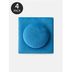 Sinsay - Tapacirani zidni paneli u obliku blokova 4 pack - plava