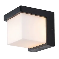 RABALUX Andelle Spoljna zidna lampa, LED, IP54, 10W, 500lm, Crna