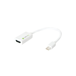 Techly Mini DisplayPort (Thunderbolt) 1.2/HDMI Adapter 15cm White IADAP MDP-HDMIF12