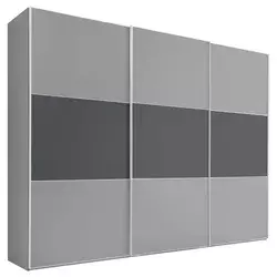 Ormar Sa Kliznim Vratima Includo 298/222/68 cm antracit, siva