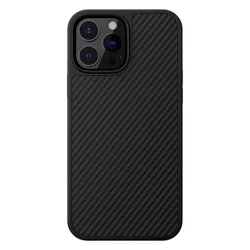 NILLKIN Maska za iPhone 13 Pro Max 6.7 Synthetic Fiber crna