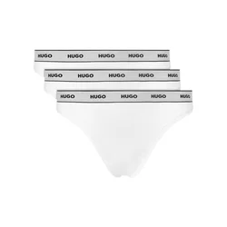 HUGO Komplet tangic? Triplet Thong Stripe 50545680 Bela