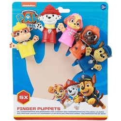 Maňuška prstová 5 kosov Patrulja tačk/Paw patrol guma 6 cm
