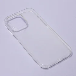 TELEMPIRE Silikonska maska za iPhone 14 Pro Max 6.7 Ultra Thin with pluggy providna