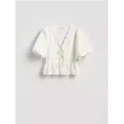 Reserved - Bluza od mešavine lana