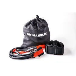 Swimaholic safety cord short belt red