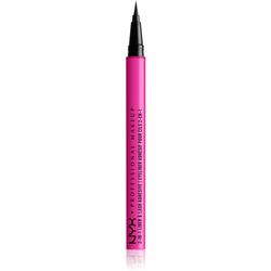 NYX Professional Makeup tekoče črtalo in lepilo - Jumbo Lash! - 2 in 1 Liner & Lash Adhesive - Baddest Black (LLA01)