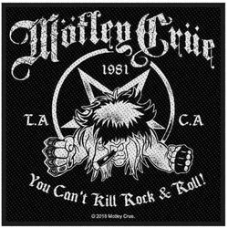 Motley Crue You Cant Kill Rock n Roll Našitek za šivanje