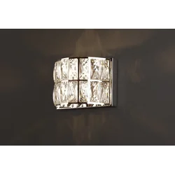 MAXLIGHT W0204 - Zidno svetlo DIAMANTE 1xG9/42W/230V hrom