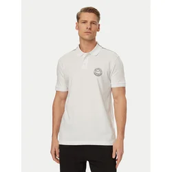 BOSS Polo majica Open 50560261 Bela Regular Fit