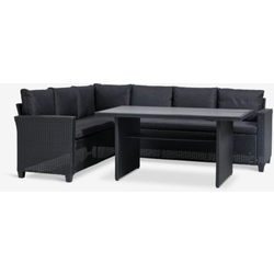 Agermose lounge baštenske garnitura 6 osoba crna ( 3700517 )