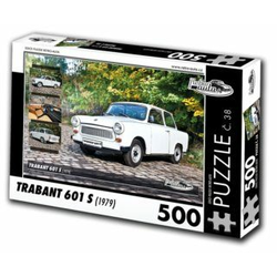 Retro cars - Puzzle Trabant 601 (1965) - 500 kosov