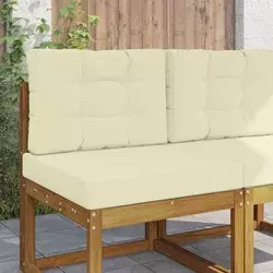 Jastuk za vanjsku sofU 2 pcs Krema Poliester
