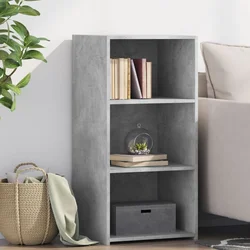 Komoda siva boja betona 45x41x93 cm od konstruiranog drva