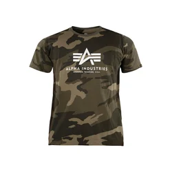 ALPHA INDUSTRIES Majica Basic Logo mešane barve