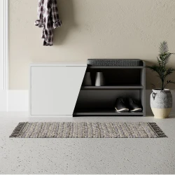 Hanah home Cipelarnik Antracit-Beli