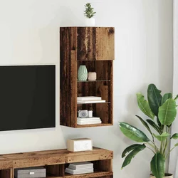 TV ormar za montažu na zid Zidne Staro drvo 40,5 x 30 x 90 cm