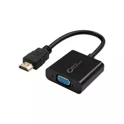 MicroConnect HDMI - VGA M/Ž črne barve