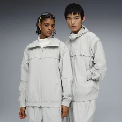 PUMA CLRT Jacket Unisex, Clothing, Cool Light Gray, M