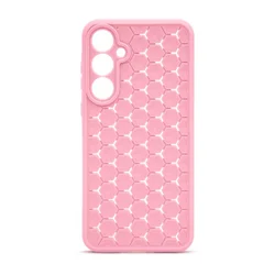 Futrola Honeycomb Color za Samsung A35, Roze