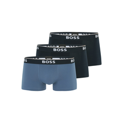 Bokserice BOSS 3-pack za muškarce, boja: tamno plava