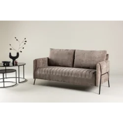 Venture Design Sofa Indigo 2-sedežna 77x165x85 cm bež