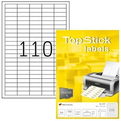 Herma etikete topstick 38,1x12,7 A4/110 1/100 ( 02H8727 )