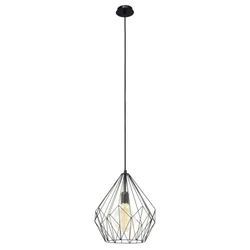 Eglo 49257 - Luster CARLTON 1xE27/60W/230V