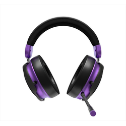 Dark Pro?ect bežične slušalice (2,4 Ghz&Bt) slušalice za igre Sono sa mikrofonom, 53 mm neodimi?umski dra?ver, crna/ljubičasta