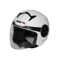 MVX P5 Jet kaciga za motor, bela, veličina XL